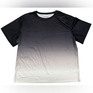 Men’s 3XL T-Shirt Dark Gray Light Gray White